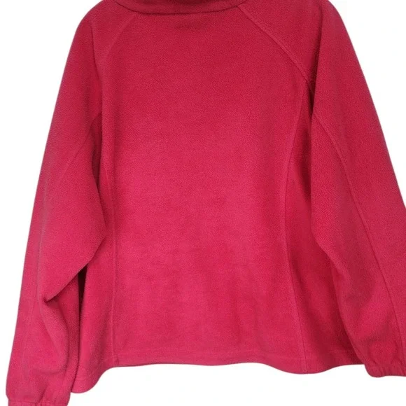 Columbia Fleece‎ Jacket Full Zip Pink Women's Size 3X Outdoor Activewear - Picture 2 of 5